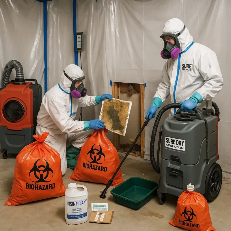 Contaminated Water Handling Protocols process in Van, TX